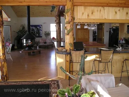 Підбірка фото красивих інтер'єрів кухні в дерев'яному будинку - більше 250 фото (фото) Підбірка фото красивих інтер'єрів кухні в дерев'яному будинку - більше 250 фото
