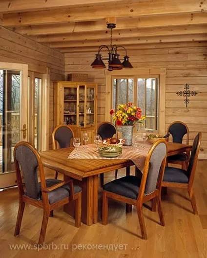 Підбірка фото красивих інтер'єрів кухні в дерев'яному будинку - більше 250 фото (інтер'єрів) Підбірка фото красивих інтер'єрів кухні в дерев'яному будинку - більше 250 фото