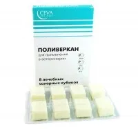 Поліверкан - інструкція із застосування (брикету собакам масою) Поліверкан - інструкція із застосування