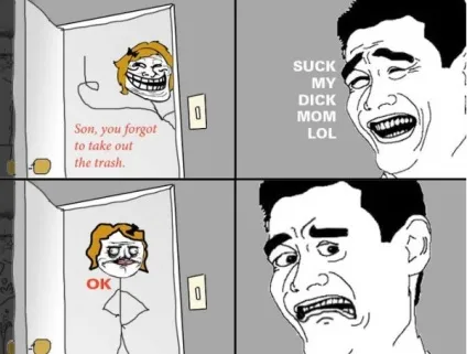 Пофигист, netlore rage, rage comic, іміджборди, ненависть, байдужість