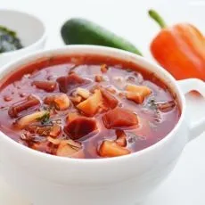 пісний борщ