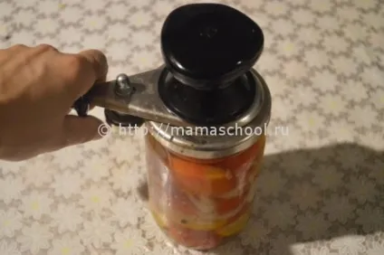 Помідори дольками з цибулею і маслом на зиму (часточками) Помідори дольками з цибулею і маслом на зиму