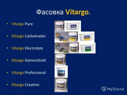 Презентація на тему що таке vitargo vitargo - це унікальний патентований вуглевод