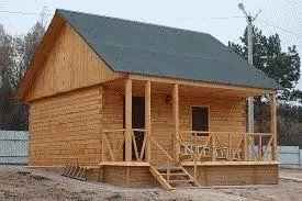 Проекти бань з бруса фото