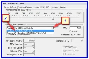 Програма для збільшення швидкості інтернету tcp optimizer