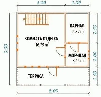 Проекти бань з бруса фото