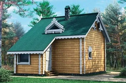 Проекти бань з бруса планування, фото (лазень) Проекти бань з бруса планування, фото