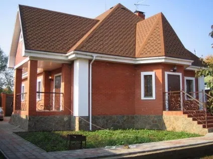 Одноповерхові будинки з червоної цегли фото (червоного) Одноповерхові будинки з червоної цегли фото