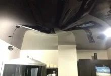 Провис натяжна стеля причини чому, що робити, від повітря (чому) Провис натяжна стеля причини чому, що робити, від повітря