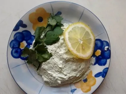 Проста і корисна закуска з сиру з зеленню! Фоторецепт (закуска) Проста і корисна закуска з сиру з зеленню! фоторецепт