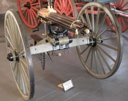 Кулемет доктора Гатлінг - пекельний багатостовбурний косильщик 1862 р (кулемет) Кулемет доктора Гатлінг - пекельний багатостовбурний косильщик 1862 р
