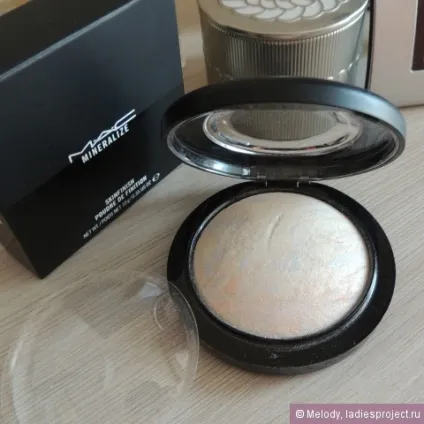 Пудра-хайлайтер mac mineralize skinfinish lightscapade - відгуки, фото і ціна