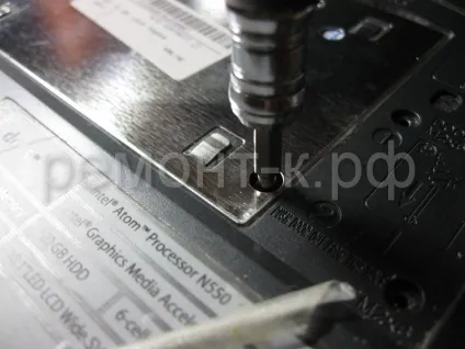 Розбір нетбука packard bell dot s