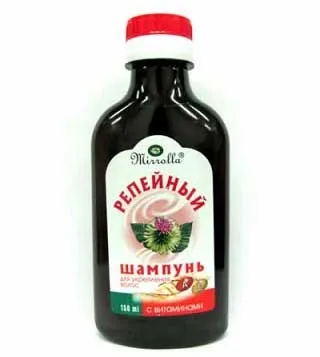 Реп'яховий шампунь для волосся огляд та відгуки про застосування (застосуванні) Реп'яховий шампунь для волосся огляд та відгуки про застосування