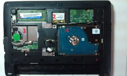 Ремонт ноутбука packard bell ze7