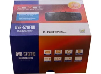 Реєстратор full hd - texet dvr-570fhd