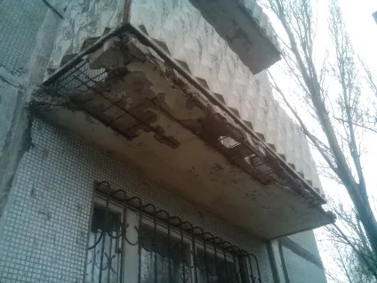 Ремонт балконної плити - як правильно виконувати (балконних) Ремонт балконної плити - як правильно виконувати