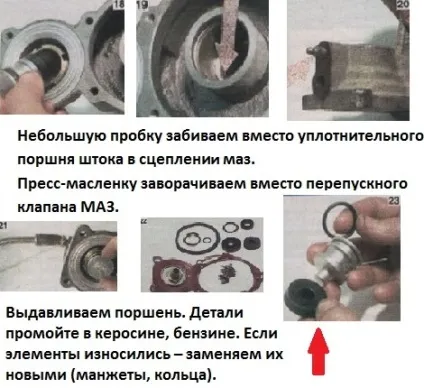 Ремонтуємо ПГУ маз