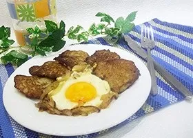 Рецепт троянди з картоплі