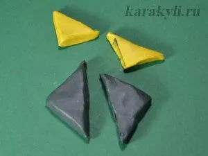 Рибки - ліплення з пластиліну, каракулі (ліплення) Рибки - ліплення з пластиліну, каракулі