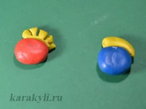 Рибки - ліплення з пластиліну, каракулі (ліплення рибок з пластиліну) Рибки - ліплення з пластиліну, каракулі