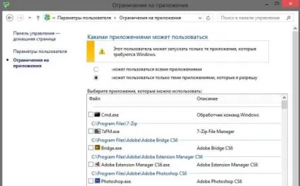 Батьківський контроль в windows 8