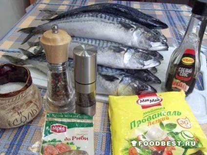 Рецепт скумбрії запеченої на багатті в решітці (з покроковими фото) Рецепт скумбрії запеченої на багатті в решітці