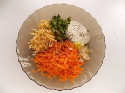 Рецепт запеченої курячої грудки з сиром і морквою (грудка) Рецепт запеченої курячої грудки з сиром і морквою