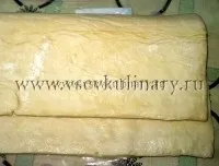 Рогалики з готового листкового дріжджового тіста