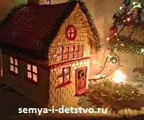 Різдвяний будиночок з солоного тіста докладний майстер (тесту) Різдвяний будиночок з солоного тіста докладний майстер