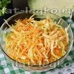 Салат з капусти з морквою як в їдальні (рецепт) Салат з капусти з морквою як в їдальні