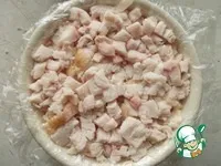 Салат з копченою куркою і маслинами (копченої) Салат з копченою куркою і маслинами