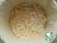 Салат з копченою куркою і маслинами (салат) Салат з копченою куркою і маслинами
