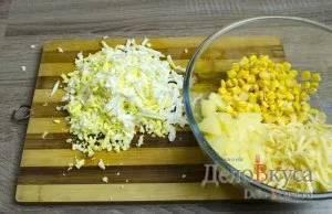 Салат з ананасами, куркою і сиром рецепт з фото (сиром) Салат з ананасами, куркою і сиром рецепт з фото