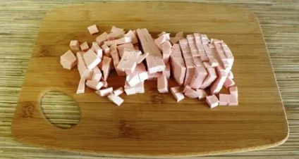 Салат зимовий - покроковий рецепт з фото (дрібно ріжемо викладаємо) Салат зимовий - покроковий рецепт з фото