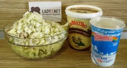 Салат зимовий - покроковий рецепт з фото (салат зимовий) Салат зимовий - покроковий рецепт з фото