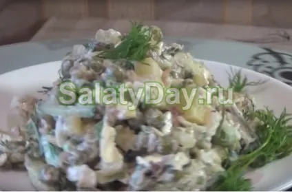 Салат зі шпротами - маса всіляких варіантів рецепт з фото і відео (шпроти салат) Салат зі шпротами - маса всіляких варіантів рецепт з фото і відео