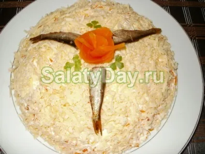 Салат зі шпротами - маса всіляких варіантів рецепт з фото і відео (шпроти салат) Салат зі шпротами - маса всіляких варіантів рецепт з фото і відео