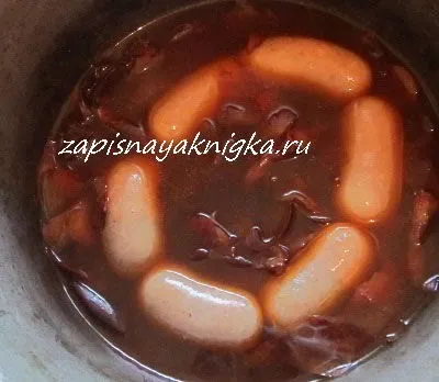 сардельки домашні