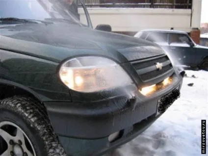 Самостійна установка омивача фар