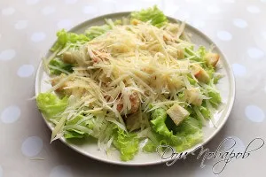 Секрети і тонкощі приготування салату цезар з куркою будинку (салату) Секрети і тонкощі приготування салату цезар з куркою будинку