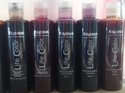 Серія Капус, палітра кольорів і лінія доглядає косметики (квітів) Серія Капус, палітра кольорів і лінія доглядає косметики