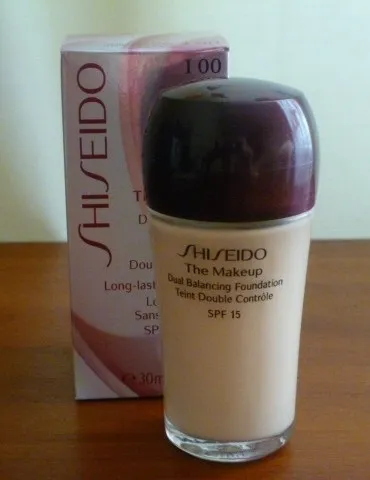 Shiseido the makeup dual balancing foundation spf 15 - рідка тональна основа подвійної дії (тональний крем) Shiseido the makeup dual balancing foundation spf 15 - рідка тональна основа подвійної дії