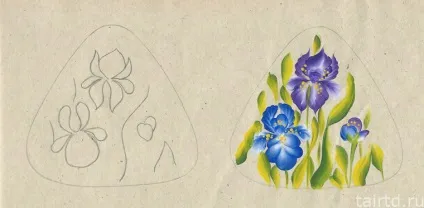 Шкатулка «іриси»