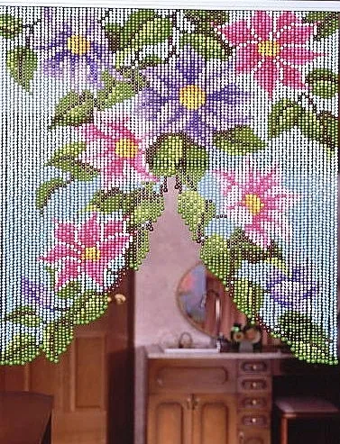 Штори з бісеру - ярмарок майстрів - ручна робота, handmade (бісеру) Штори з бісеру - ярмарок майстрів - ручна робота, handmade