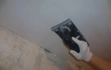 Шпаклівка стелі під фарбування своїми руками, будівельний портал (стелі) Шпаклівка стелі під фарбування своїми руками, будівельний портал
