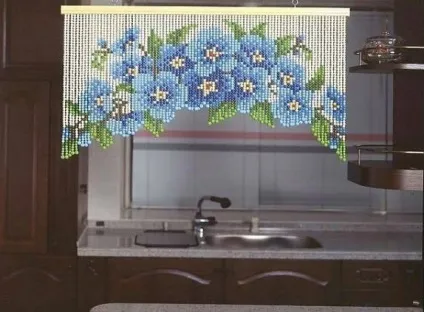 Штори з бісеру - ярмарок майстрів - ручна робота, handmade (штори) Штори з бісеру - ярмарок майстрів - ручна робота, handmade