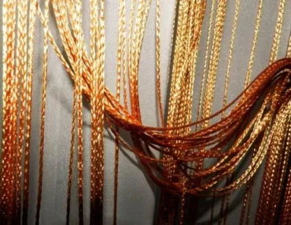 Штори нитки фото в інтер'єрі (штори) Штори нитки фото в інтер'єрі