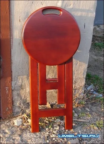 Складаний табурет своїми руками