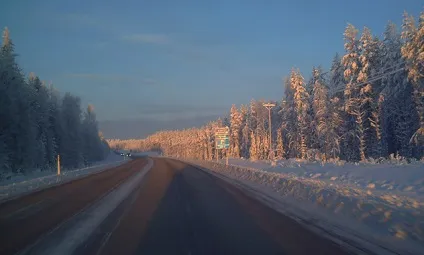 Сніг на дорогах як його перемагають в Фінляндії (сніг) Сніг на дорогах як його перемагають в Фінляндії